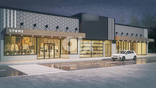 6 SHOPS OPEN SPACE FOR SALE IN HORSH TABET MAIN ROAD, (HT-217)