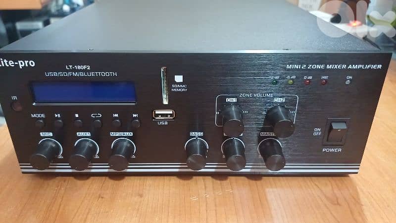 public address amplifier 100v 200w new 1
