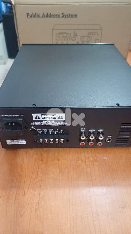 public address amplifier 100v 200w new 2
