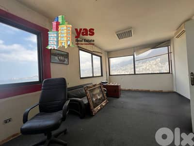 Jounieh 60m2 | Office For Rent | Prime Location | Well Lighted | EH