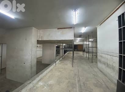 Huge shop with warehouse for sale in Salim Slam /سليم سلام