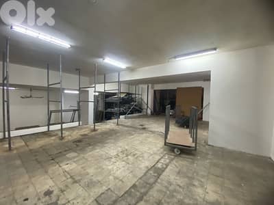 Huge shop with warehouse for sale in Salim Slam /سليم سلام