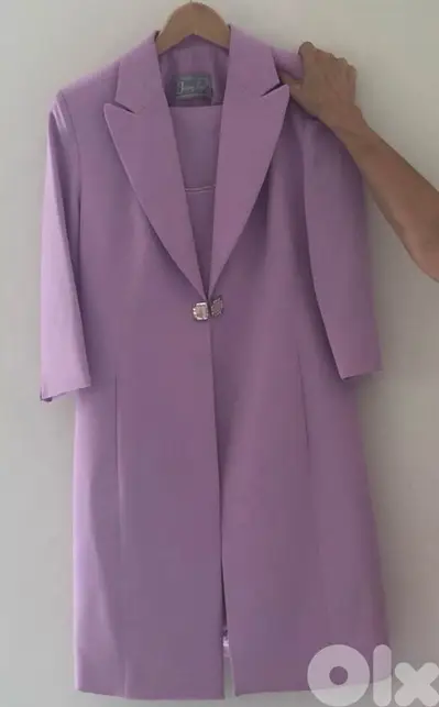 Ensemble 3 pièces couleur violette تقم لجميع المناسبات