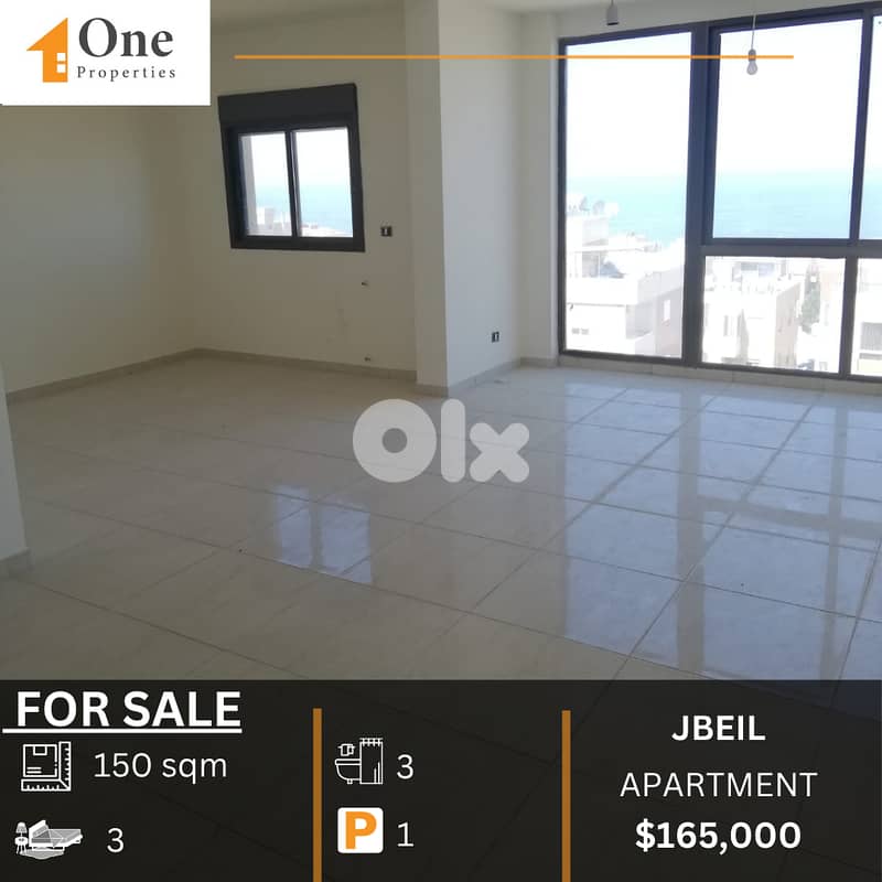 APARTMENT FOR SALE IN JBEIL 0