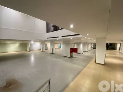 Open space for gym restaurant gallery offices