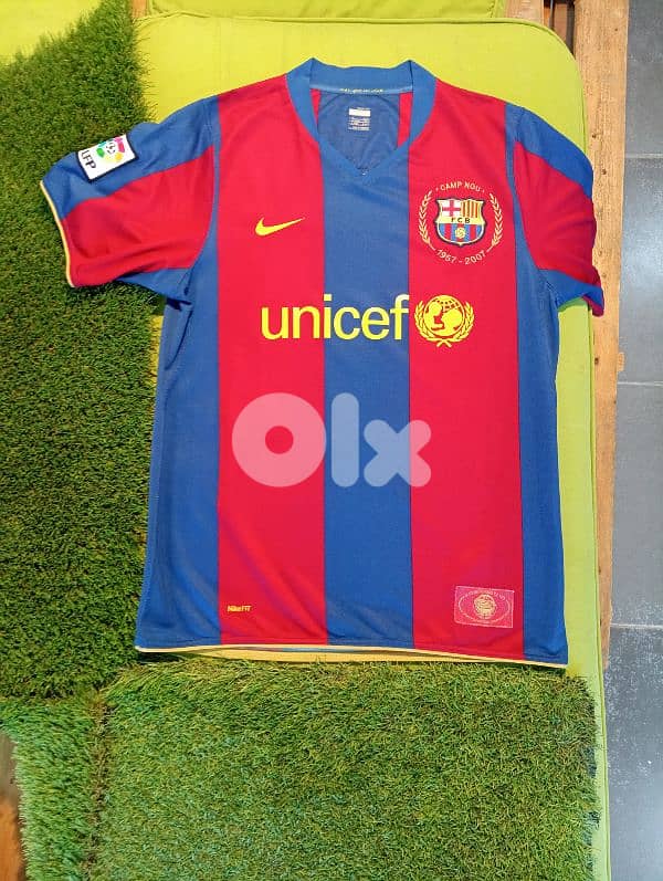 Authentic Barcelona Original Home Football Shirt 0