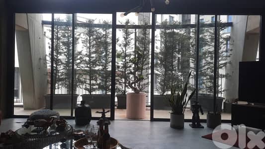 Industrial design loft with terrace