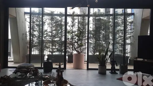 Industrial design loft with terrace