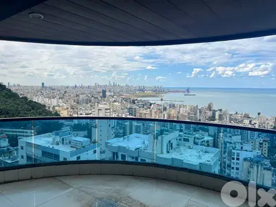 210 SQM  Apartment in Bkennaya, Metn with Breathtaking Sea View