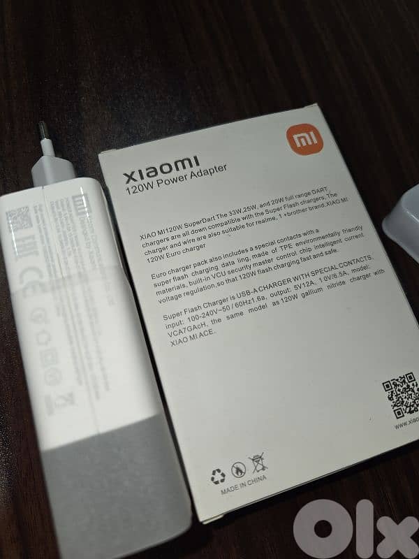 Xiaomi original charger 120w 0