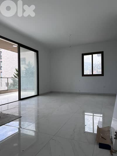 Apartment in Bsalim with Mountain View & Partial Sea View