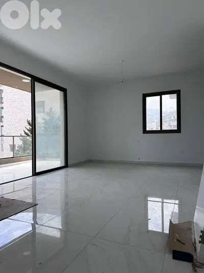 Apartment in Bsalim with Mountain View & Partial Sea View