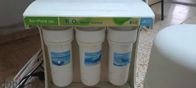 water filter system. UV RO. So pur. Made in usa,barely usedفيلتر مياه