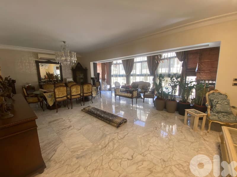FURNISHED APARTMENT IN BIR HASSAN WITH PARTIAL SEA VIEW 240SQ(BH-158) 0