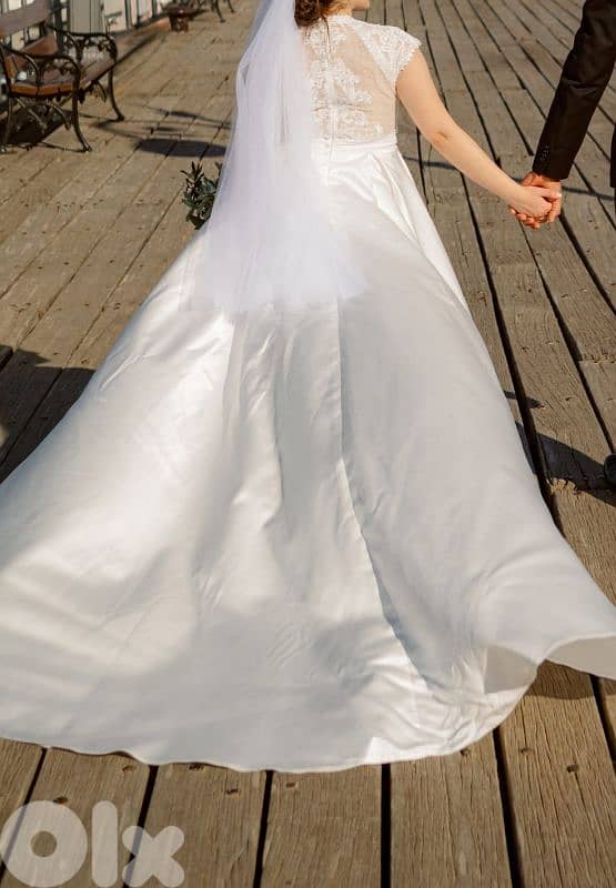 Wedding Dress 2025 Fostan 3arous S Small Size 0