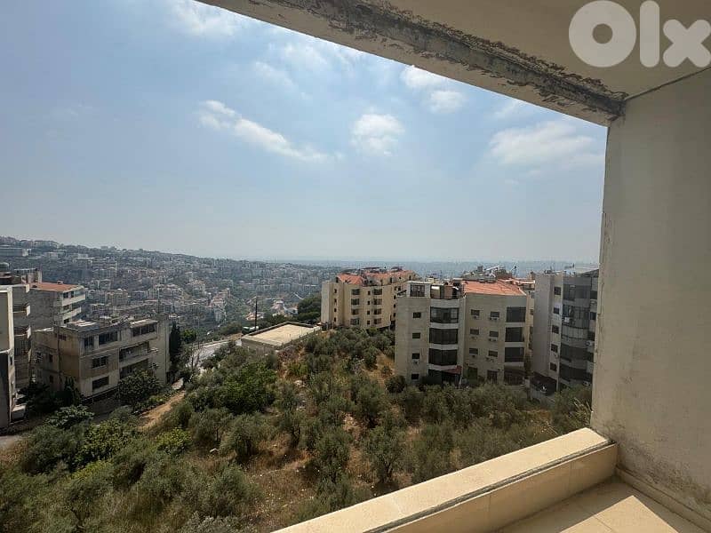 apartment For sale in mansourieh  شقة للبيع في المنصورية 0