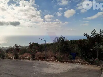 1213m2 Land+sea view for sale in Kfarabida/Batroun - ارض في البترون