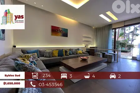 Byblos Sud 234m2 | 200m2 Terrace | Panoramic Sea View | PA |