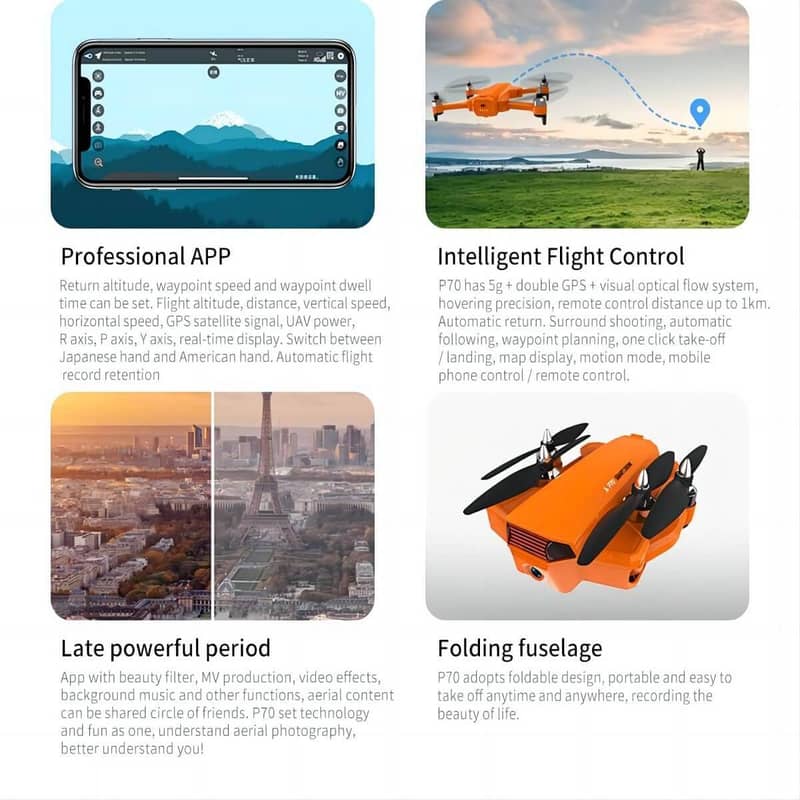 Pihot P70 Smart Drone 1