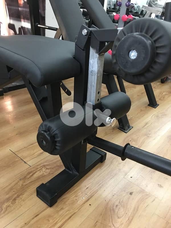 leg extension/leg curl bench heavy duty 3