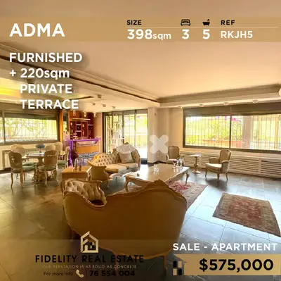 Apartment for sale in Adma RKJH5  شقة فاخرة للبيع في أدما