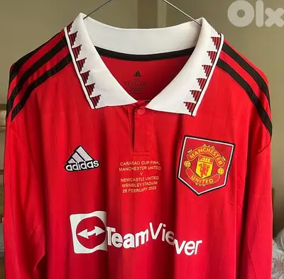 Manchester United final carabao cup Home shirt ronaldo 7 long sleeve