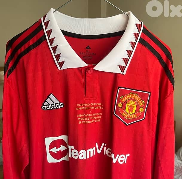 Manchester United final carabao cup Home shirt ronaldo 7 long sleeve 0