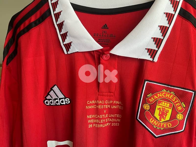 Manchester United final carabao cup Home shirt ronaldo 7 long sleeve 5
