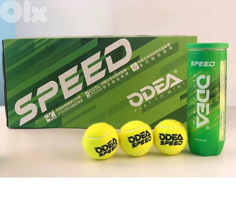 ODEA Tennis balls and overgrips retail & wholesale New sealed. 1