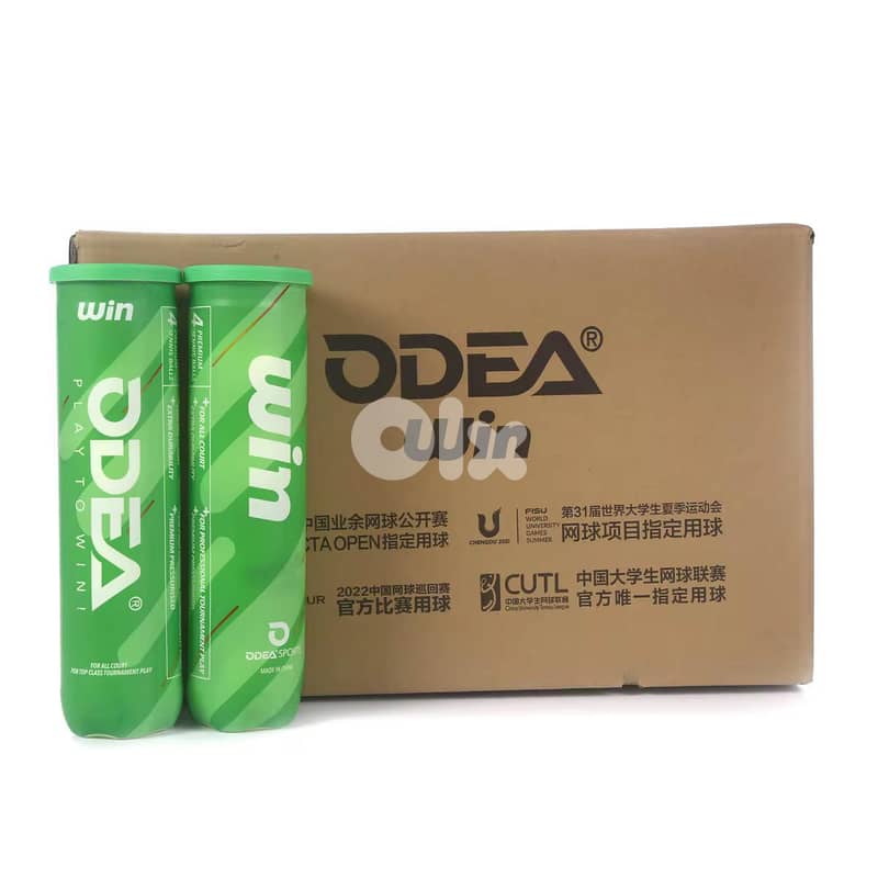 ODEA Tennis balls and overgrips retail & wholesale New sealed. 3