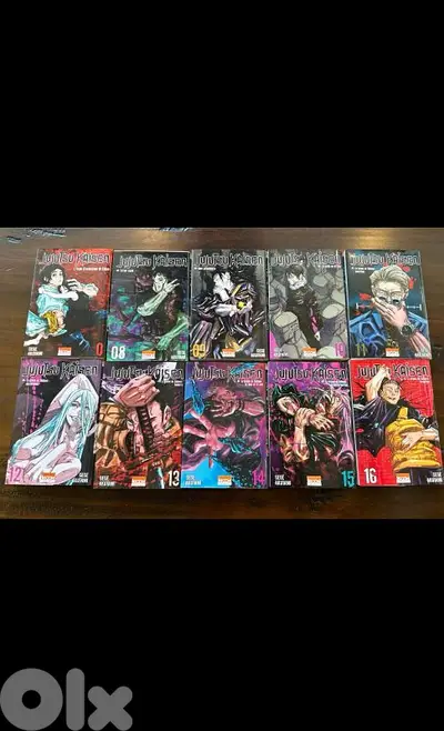 manga jujutsu kaisen tom 0 and 8-16