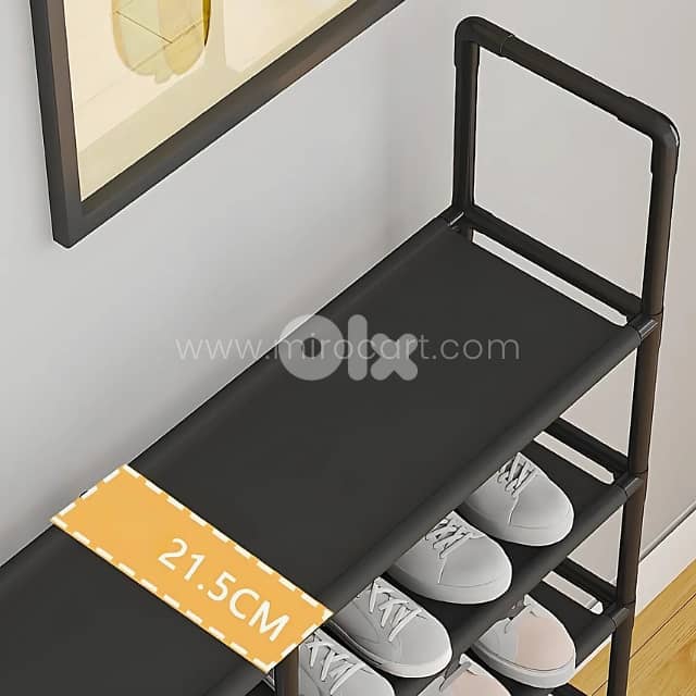 Spacious Multi-Shelf Shoe Organizer – 20-Pair Storage for Apartments 3