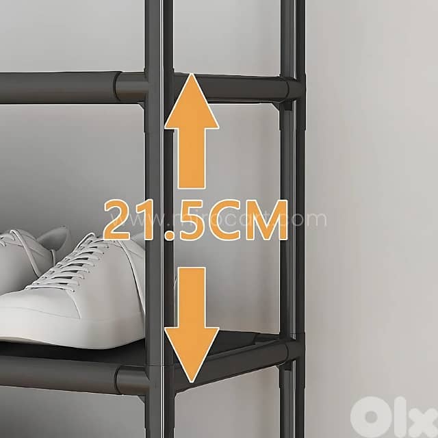 Spacious Multi-Shelf Shoe Organizer – 20-Pair Storage for Apartments 4