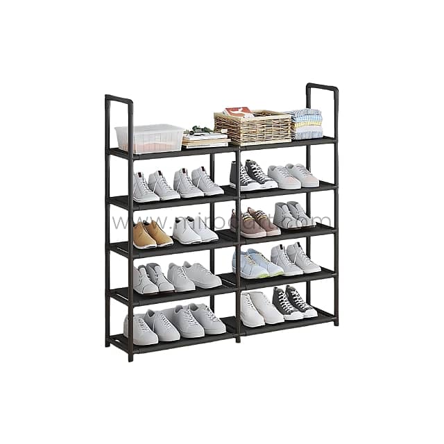Spacious Multi-Shelf Shoe Organizer – 20-Pair Storage for Apartments 7