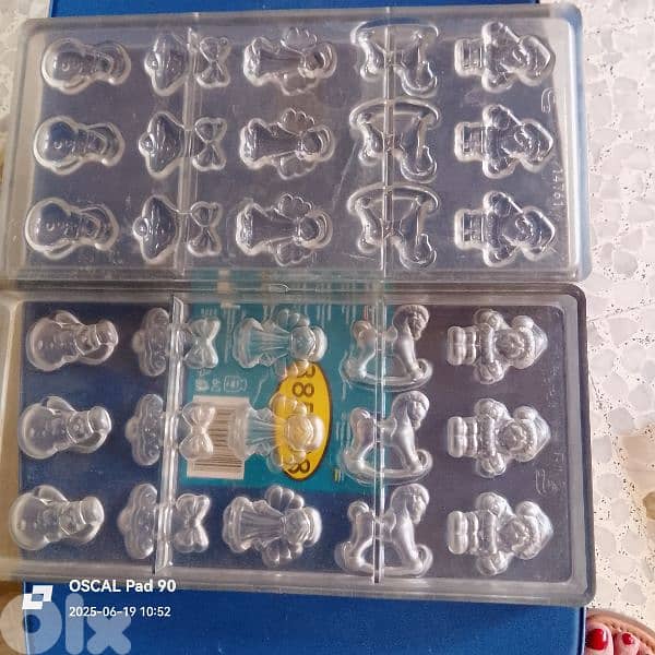 chocolate molds قوالب شوكولا 3