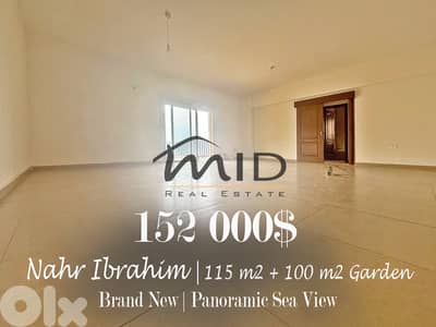 Nahr Ibrahim | Brand New 115m² + 100m² Garden/Terrace | 3 Parking