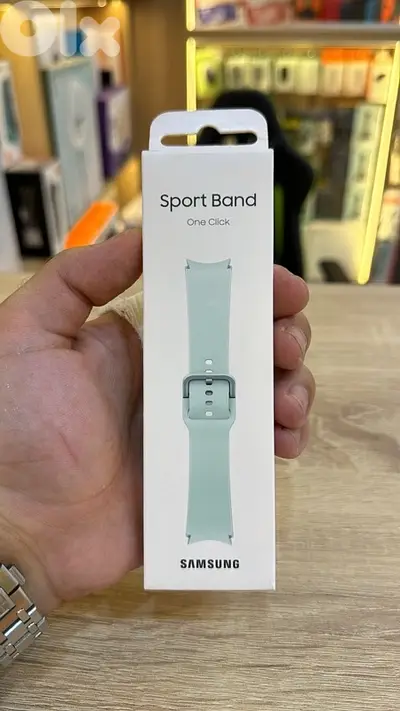 Samsung sport band silicone one click Mint