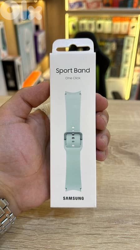 Samsung sport band silicone one click Mint 0
