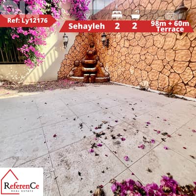 Furnished apartment with terrace Sehayleh شقة مفروشة مع تراس سهيلة