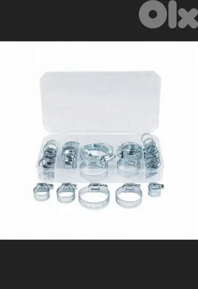 Parkside rubber hose clamp set 26 pcs