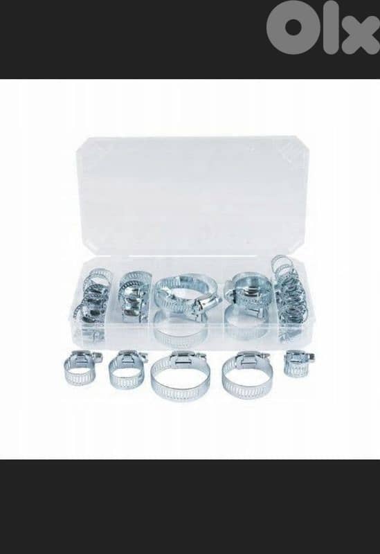 Parkside rubber hose clamp set 26 pcs 0