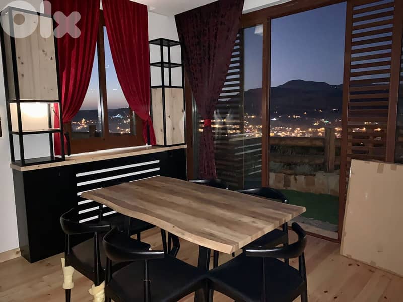 Chalet for rent in Faqra/ Garden 2