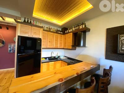 Chalet for rent in Faqra/ Garden