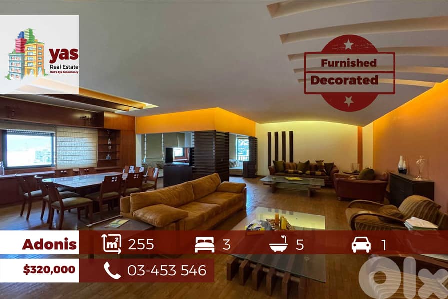 Adonis 255m2 | Furnished | Decorated | Open View | CHN 0