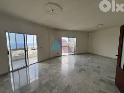 Apartment+Panoramic Sea View for sale in Ghazir - شقة للبيع في غزير