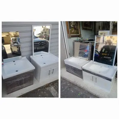 مغاسل اونكستري جداد مع مراية