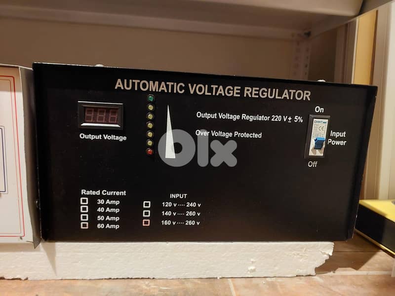 Automatic Voltage Regulator 60A 0