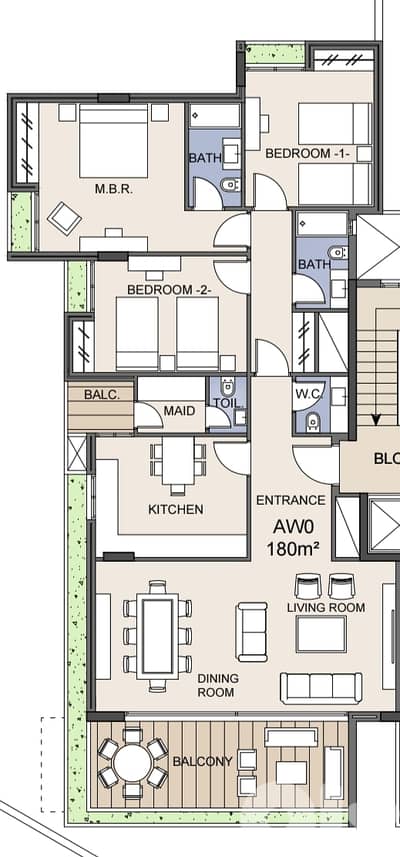 Apartment for sale in Beit El Kikko/ Under construction