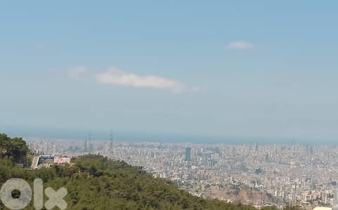 Land for sale in Bsalim أرض للبيع في بصاليم Sea & mountain view