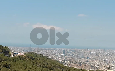 Land for sale in Bsalim أرض للبيع في بصاليم Sea & mountain view